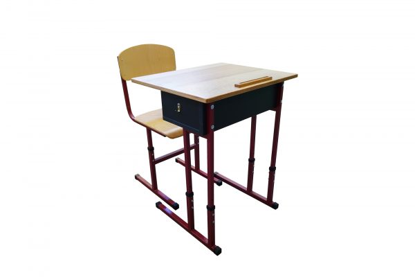 Set - one-seated school desk + chair type 1