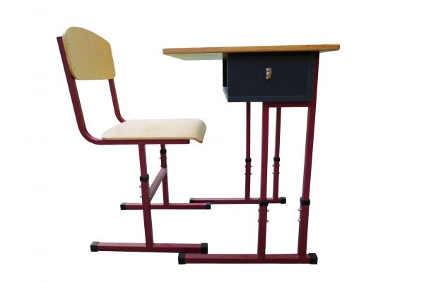 Set - one-seated school desk + chair type 1